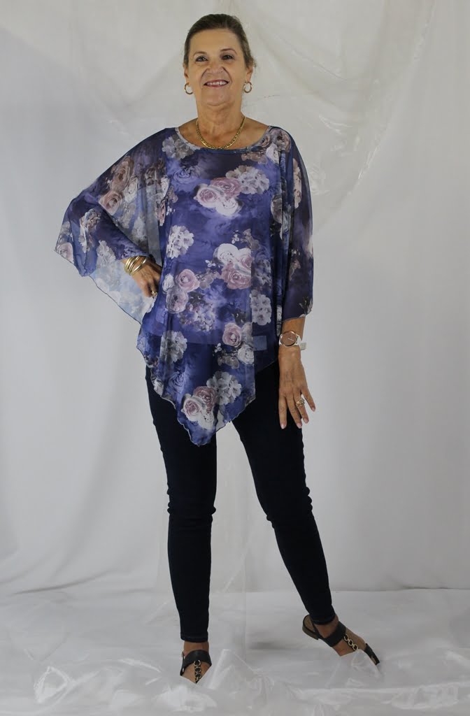 Anise Mesh Poncho - JS Creations