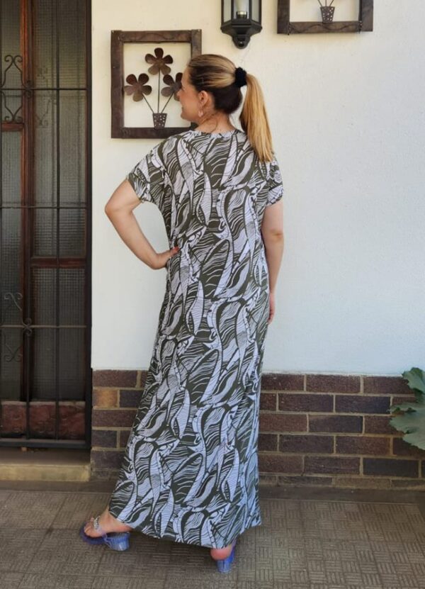 Jayda On Cut Sleeves Maxi Dress - Image 6