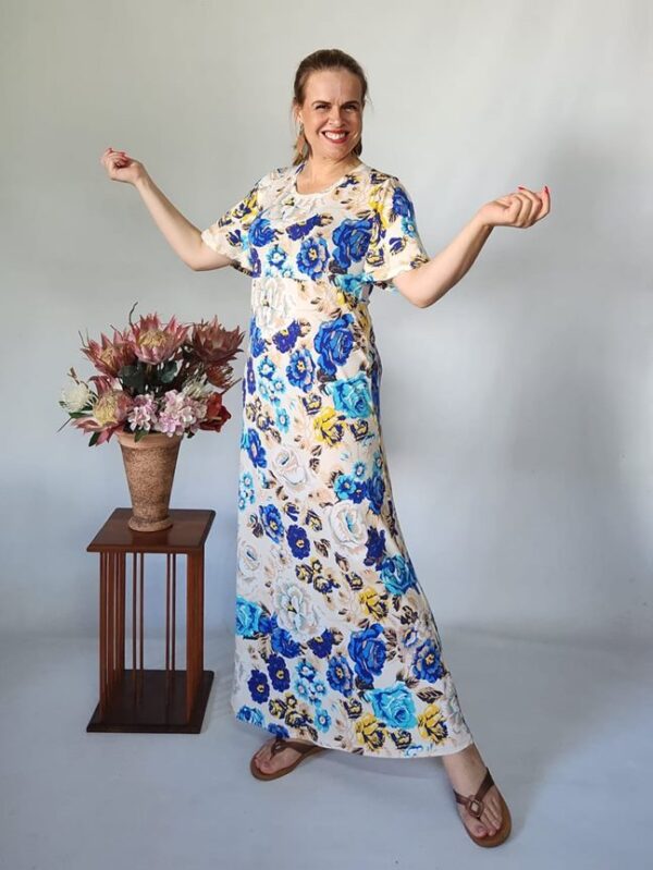 Lize Seamed Maxi Dress - Image 6