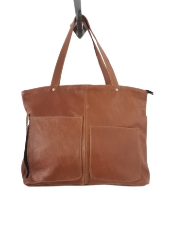 Genuine Leather Ladies Pocket Bag