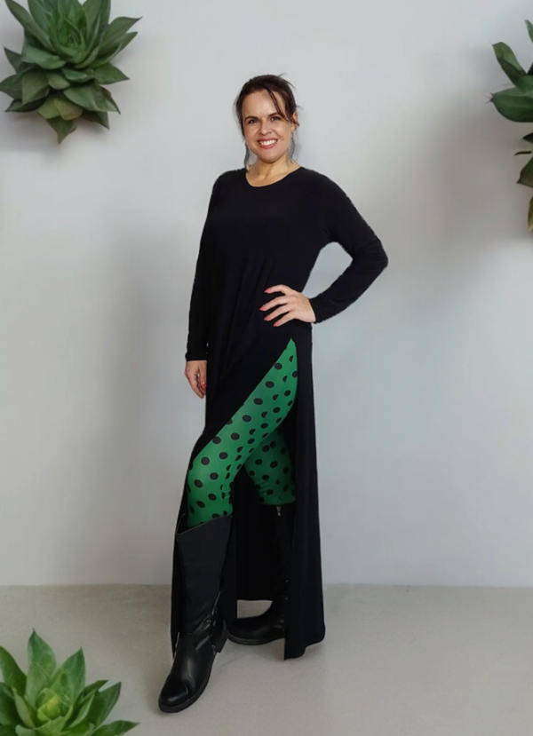 Lilly High Side Slits Maxi Top - Image 2