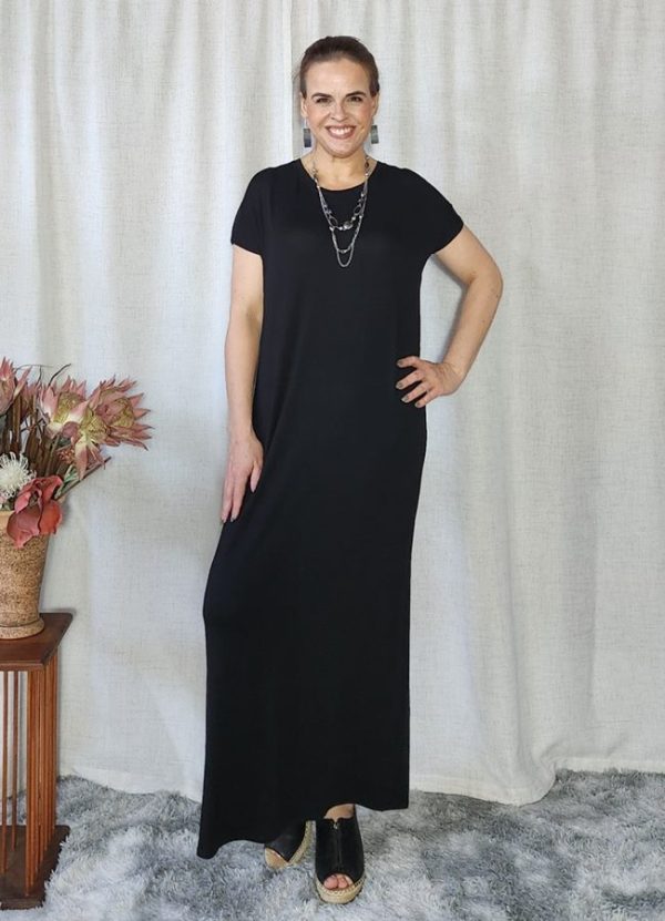 Jayda On Cut Sleeves Maxi Dress - Image 4