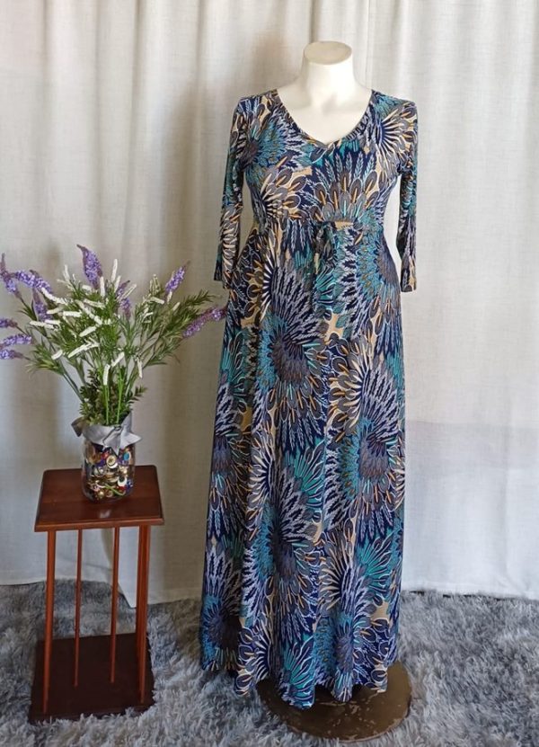 Zanel Maxi Drawstring Dress - Image 14