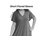 Short Flared Sleeves - 22cm