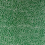 Green and White Viscose Lycra (with a seed-like pattern)