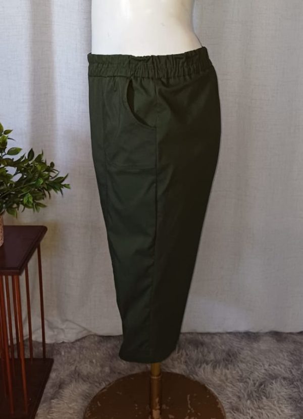 Bengaline Pocket Capri Pants - Image 5