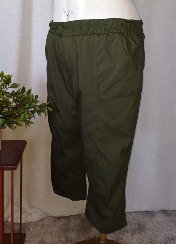 Bengaline Pocket Capri Pants - Image 3