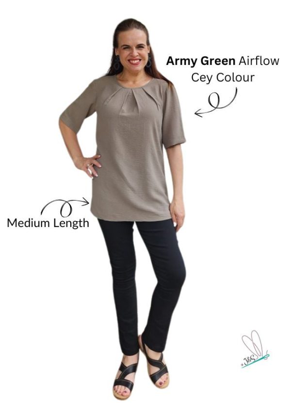 Elzani Airflow Pleat Top - Image 4