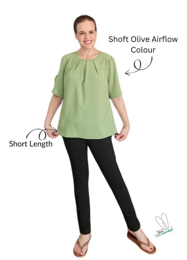 Elzani Airflow Pleat Top - Image 3