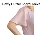 Flowy Flutter Short Sleeve