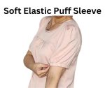 Soft Elastic Puff Sleeve