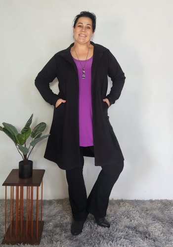 Zelda Cosy Collar Cardigan