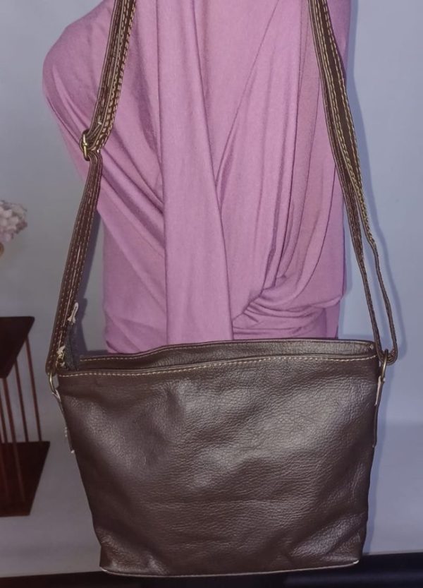 Rosy Genuine Leather Handbag - Image 6