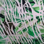 PB313 DTY Bon-Bon Tropical Whisper – Emerald, Forest Green & White